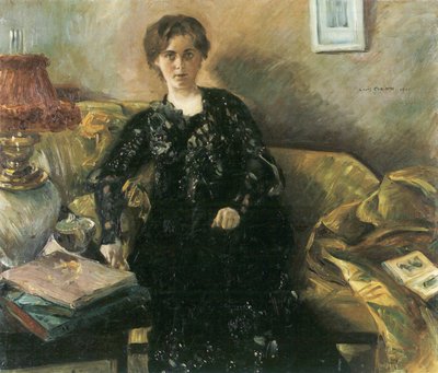 Porträt Frau Korfiz Holm von Lovis Corinth